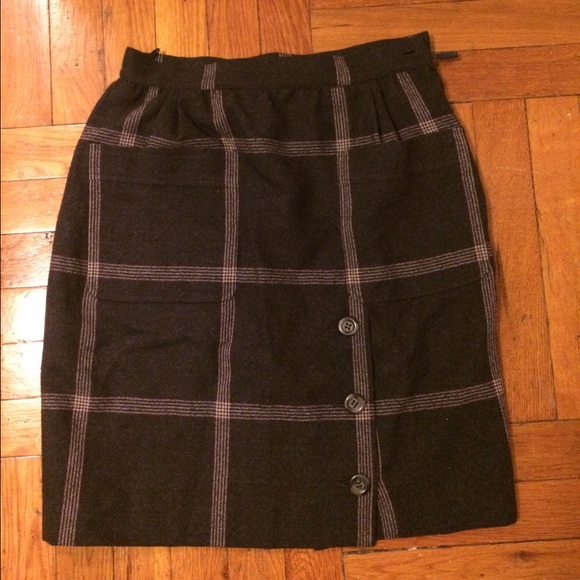 Valentino Wool Skirt
