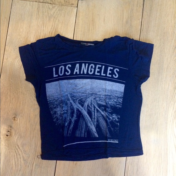 LA crop top