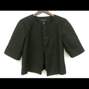 Black Cropped Jacket