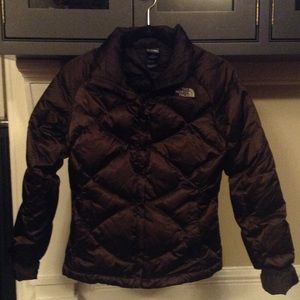 short North Face puffy coat