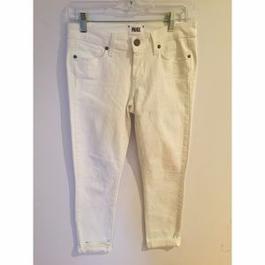 Paige white denim