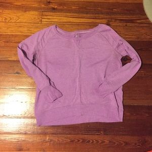 Purple sweater with thumb holes!