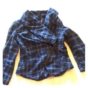 Topshop, plaid, crop, wrap jacket! 😎