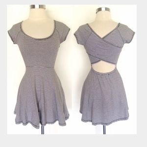 Striped brandy dress