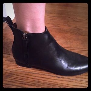 Gap genuine leather short boots booties 6
