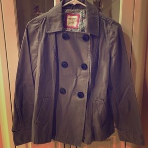 Women's Gray Old Navy Peacoat Size Small
