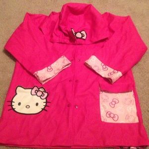 Hello kitty rain jacket