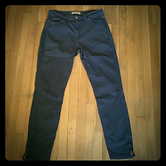 High-Waisted American Apparel Jeans