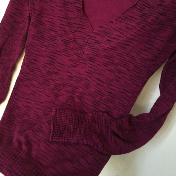 Long sleeve V neck sweater 😈👾💜 - Picture 2 of 4