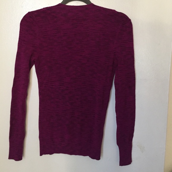 Long sleeve V neck sweater 😈👾💜 - Picture 3 of 4