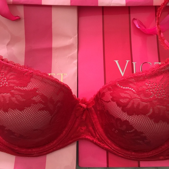 Victoria's Secret Other - Victoria's Secret red lacy bra