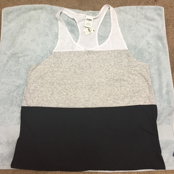 NWT!! PINK Colorblock Tank