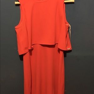 Pink Calvin Klein dress