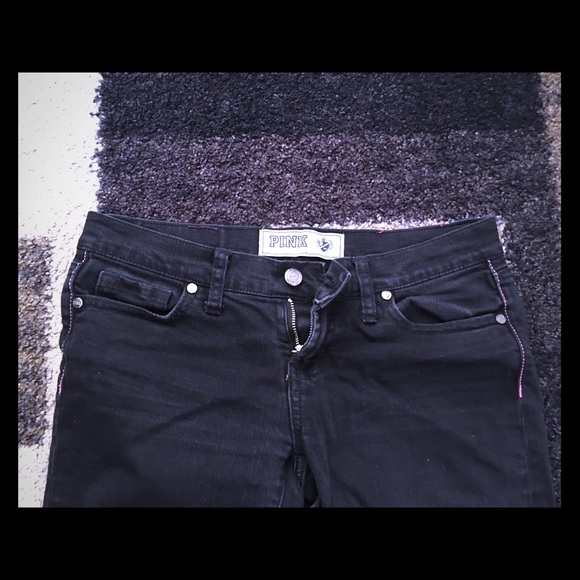 PINK Victoria's Secret Denim - Pink VS black Jean