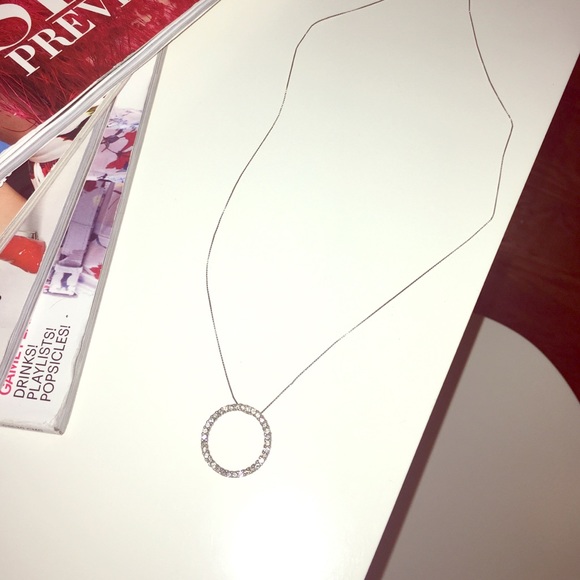 Real diamond necklace. Worn once.