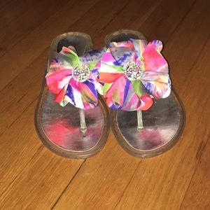 BCBGirls Flat Jelly Sandals