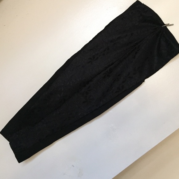 High waisted Black lace pants 💀 - Picture 1 of 4