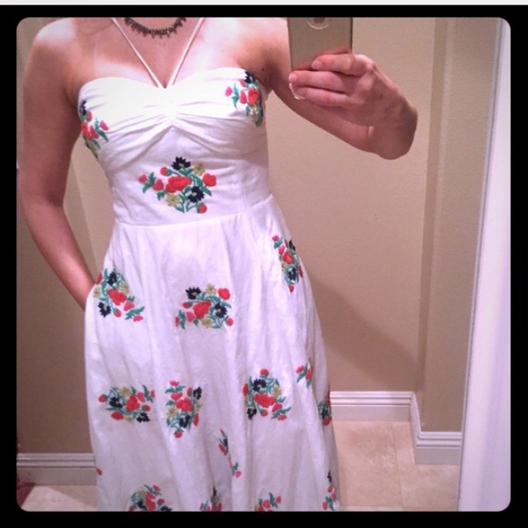 Anthropologie Dresses & Skirts - Anthropologie RARE Leifsdottir Embroidered Dress 4