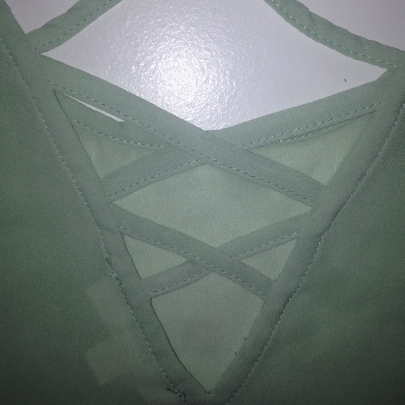 Mint Green Chiffon - Picture 3 of 3