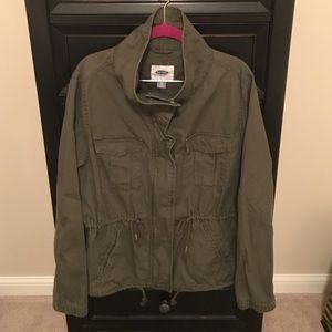 Old Navy Olive Utility Jacket