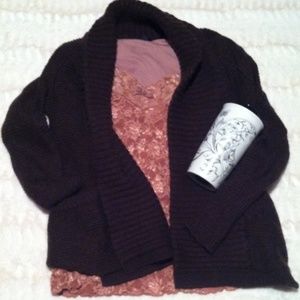 Gap Chocolate Brown Cardigan