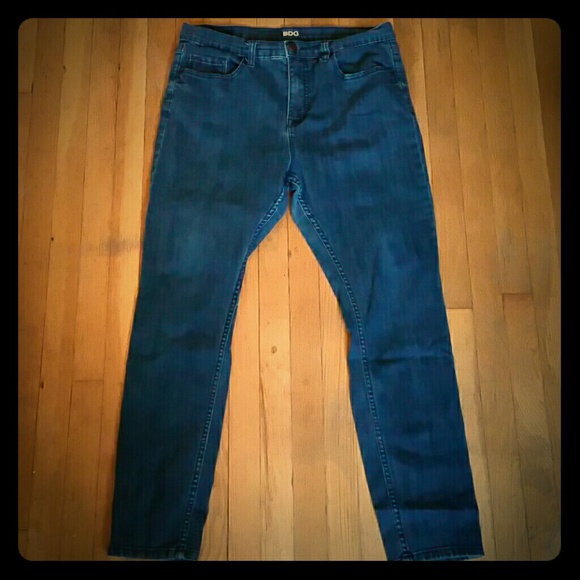 High-Waisted BDG Dark Blue Jeans