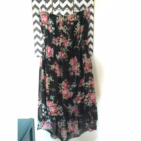 High-low floral dress⭐️