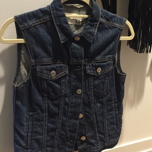 Rag & bone denim vest