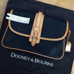 Dooney & Bourke Large Equestrian Navy Shoulderbag