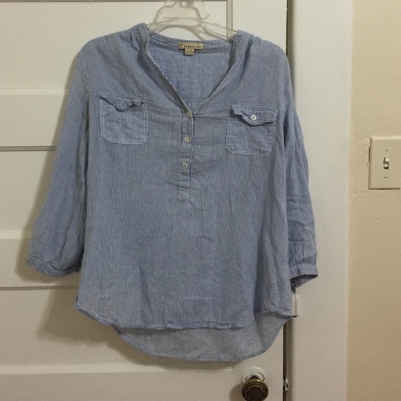 forever 21 sear sucker blouse!