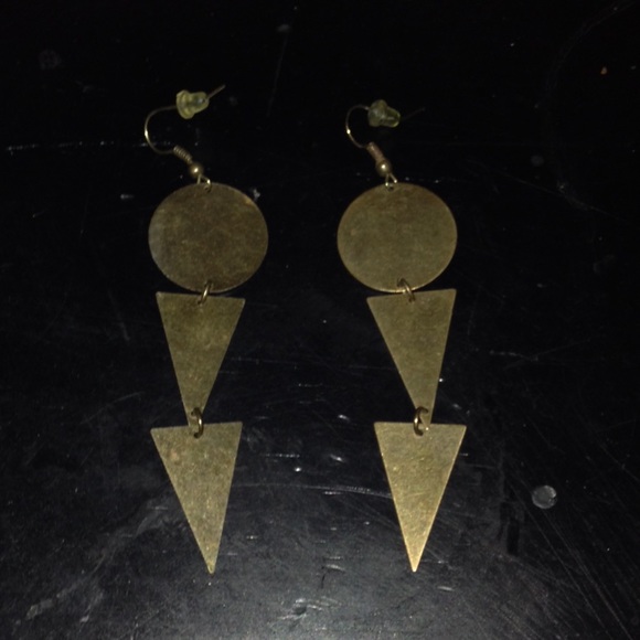 Triangle Dangle Earrings