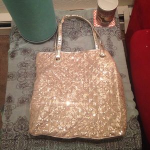 Large sequin bag