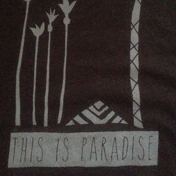 "This Is Paradise" Black Tank - Picture 4 of 4