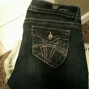 Kut Natalie high rise boot cut jeans