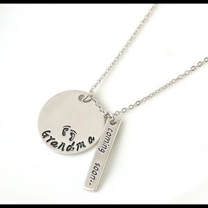 Grandma.. Coming soon necklace