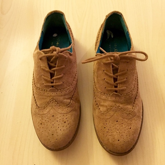 Cynthia Rowley Suede Brogues - Picture 1 of 1