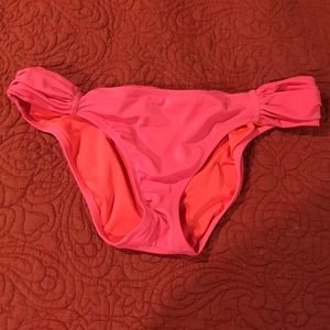 Victoria's Secret coral pink bathing suit bottoms
