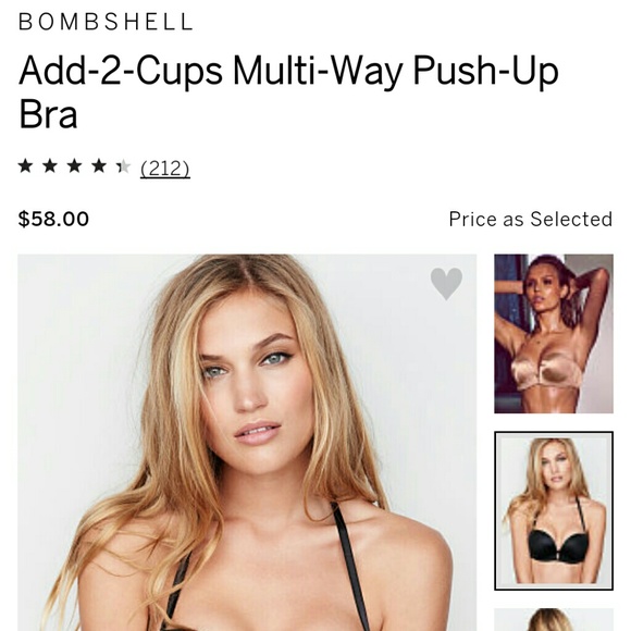 2 for 1! VS Bombshell (w/o straps) + VS Sport Bra