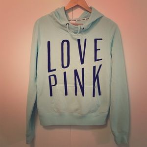 Mint Green Funnel Neck VS Hoodie!!