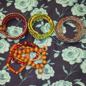 4 Layer Bead Bracelets