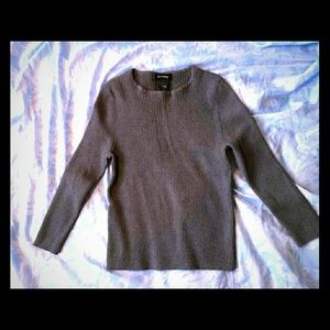 Heather Gray Express Sweater, XS