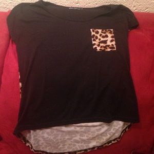 Cheetah print top