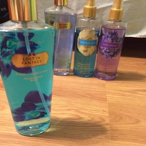 Four Victoria's Secret body splashes