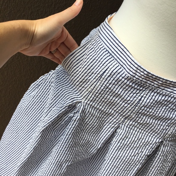 J.Crew Seersucker Skirt - Picture 2 of 4