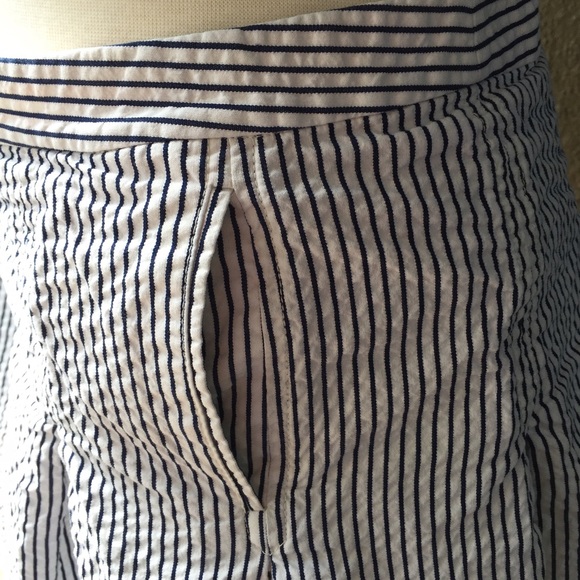 J.Crew Seersucker Skirt - Picture 3 of 4