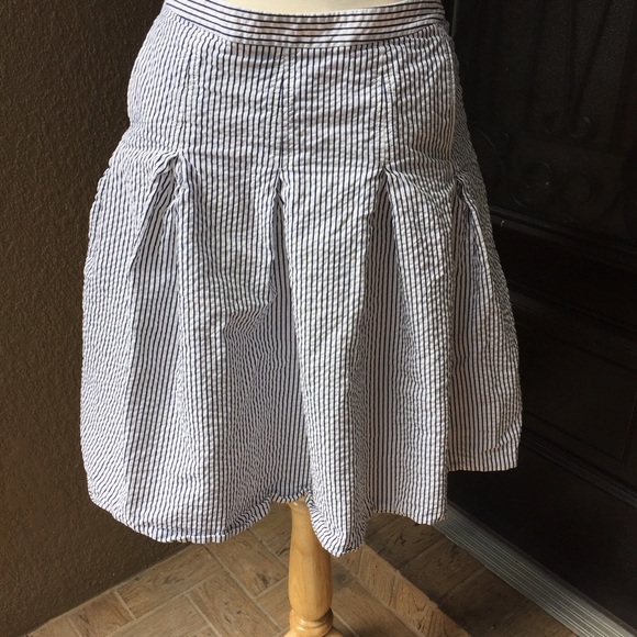 J.Crew Seersucker Skirt - Picture 4 of 4