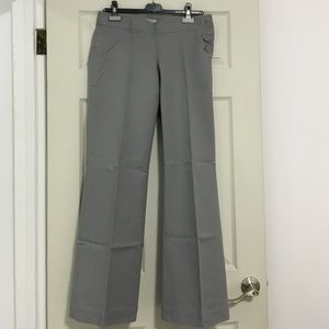 Banana Republic Stretch Gray Pants with Buttons