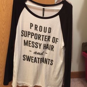 Proud supporter of messy hair