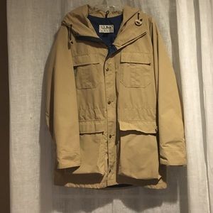 LL Bean rain parka