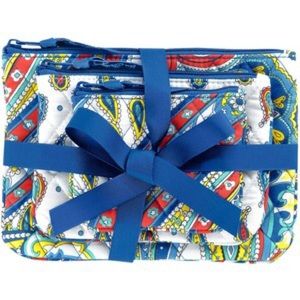 NWT Vera Bradley Cosmetic Trio *New With Tags*